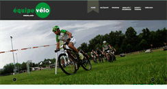 Desktop Screenshot of equipe-velo.com